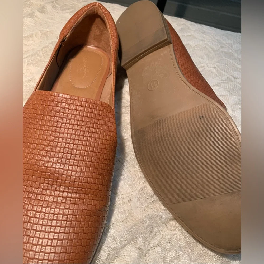Universal Thread Woven Slip On Loafers - Brown - Size 11